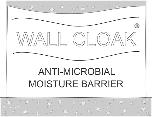 Hunter and Son offer Wall Cloak moisture barrier as protection from mold in your basement or crawlspace.