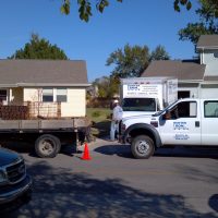 McConnell Waterproofing Project at Hunter and Son in Wichita Kansas